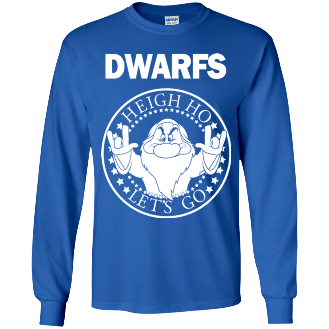 T-Shirts Royal / YS Dwarfs Youth Long Sleeve T-Shirt
