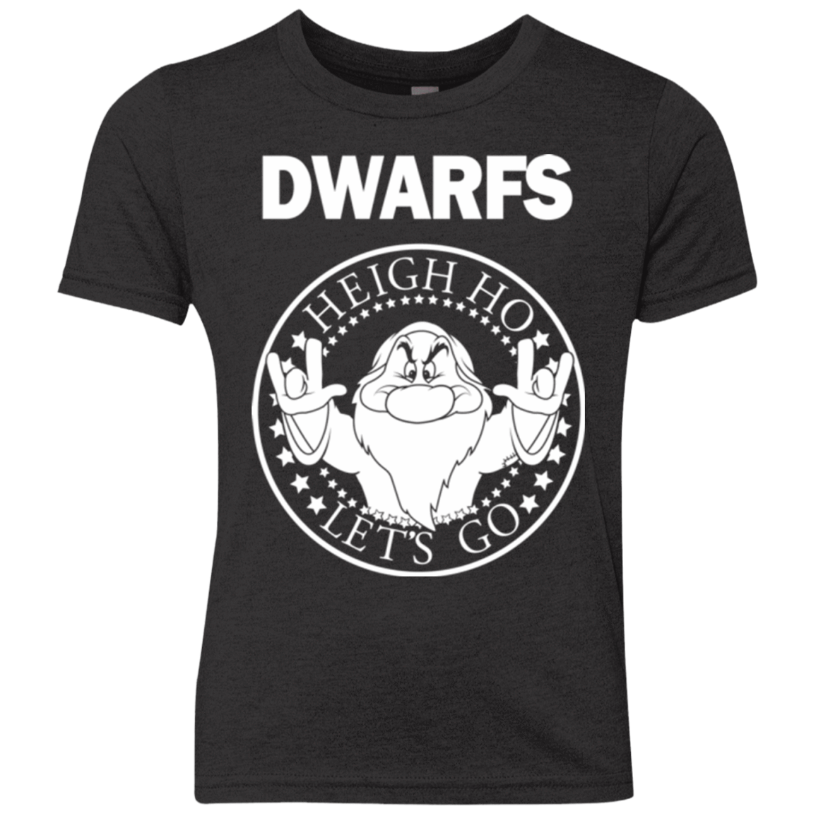 T-Shirts Vintage Black / YXS Dwarfs Youth Triblend T-Shirt