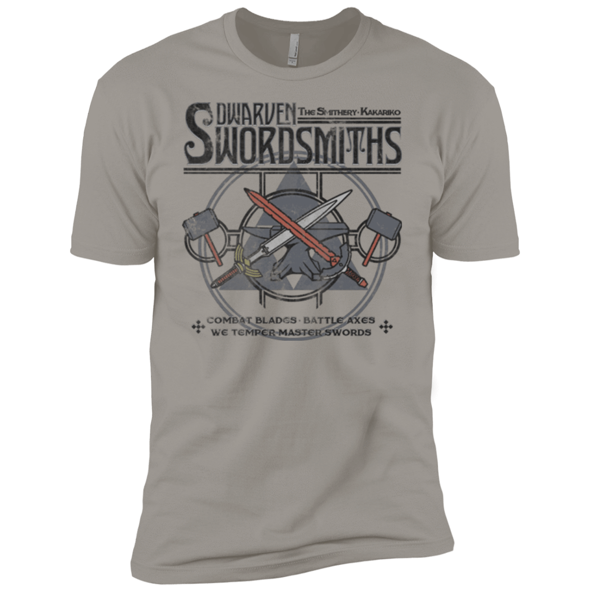 T-Shirts Light Grey / YXS Dwarven Swordsmiths Boys Premium T-Shirt
