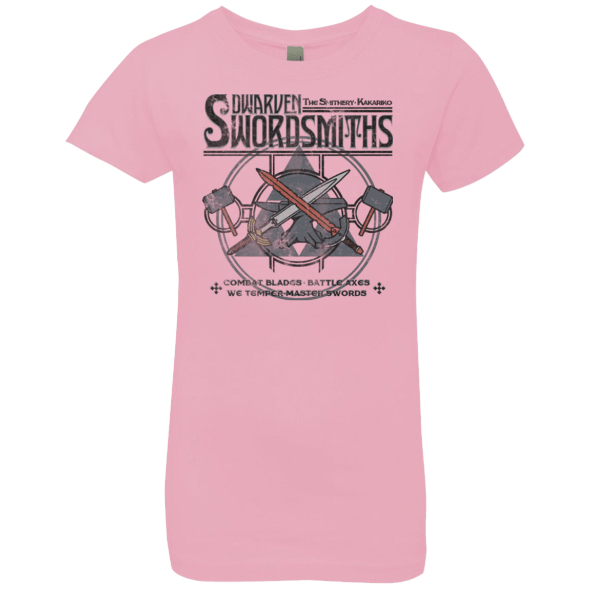T-Shirts Light Pink / YXS Dwarven Swordsmiths Girls Premium T-Shirt