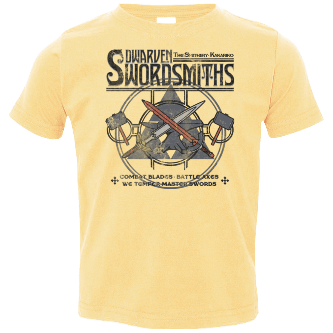 T-Shirts Butter / 2T Dwarven Swordsmiths Toddler Premium T-Shirt