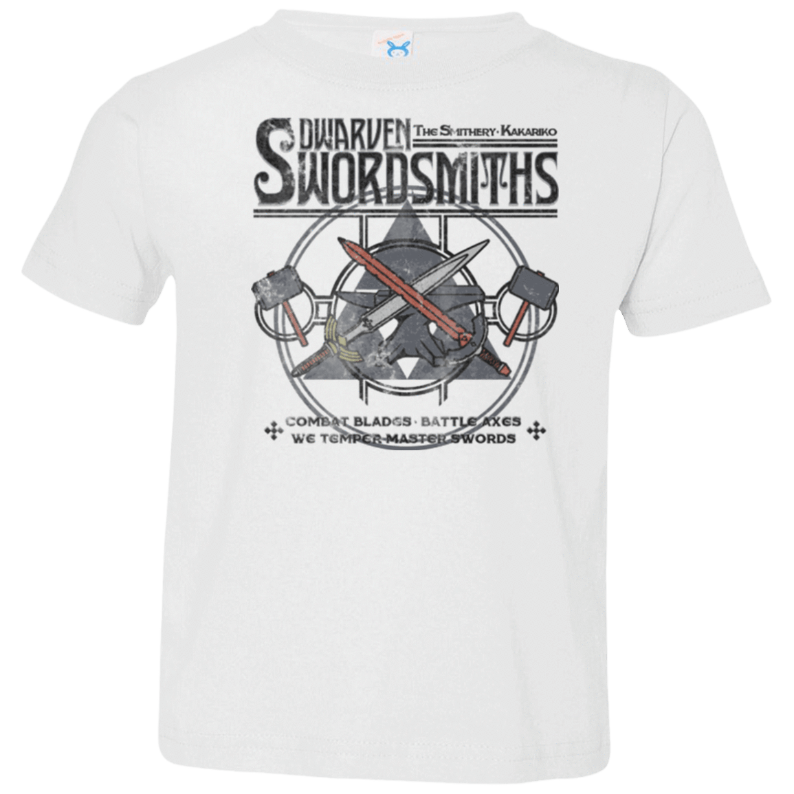T-Shirts White / 2T Dwarven Swordsmiths Toddler Premium T-Shirt