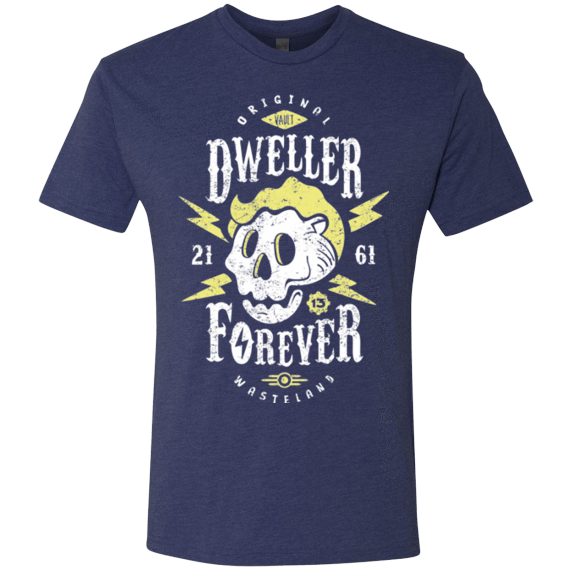 T-Shirts Vintage Navy / Small Dweller Forever Men's Triblend T-Shirt