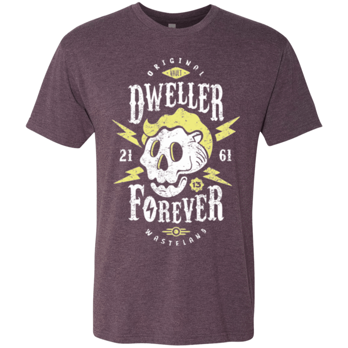 T-Shirts Vintage Purple / Small Dweller Forever Men's Triblend T-Shirt