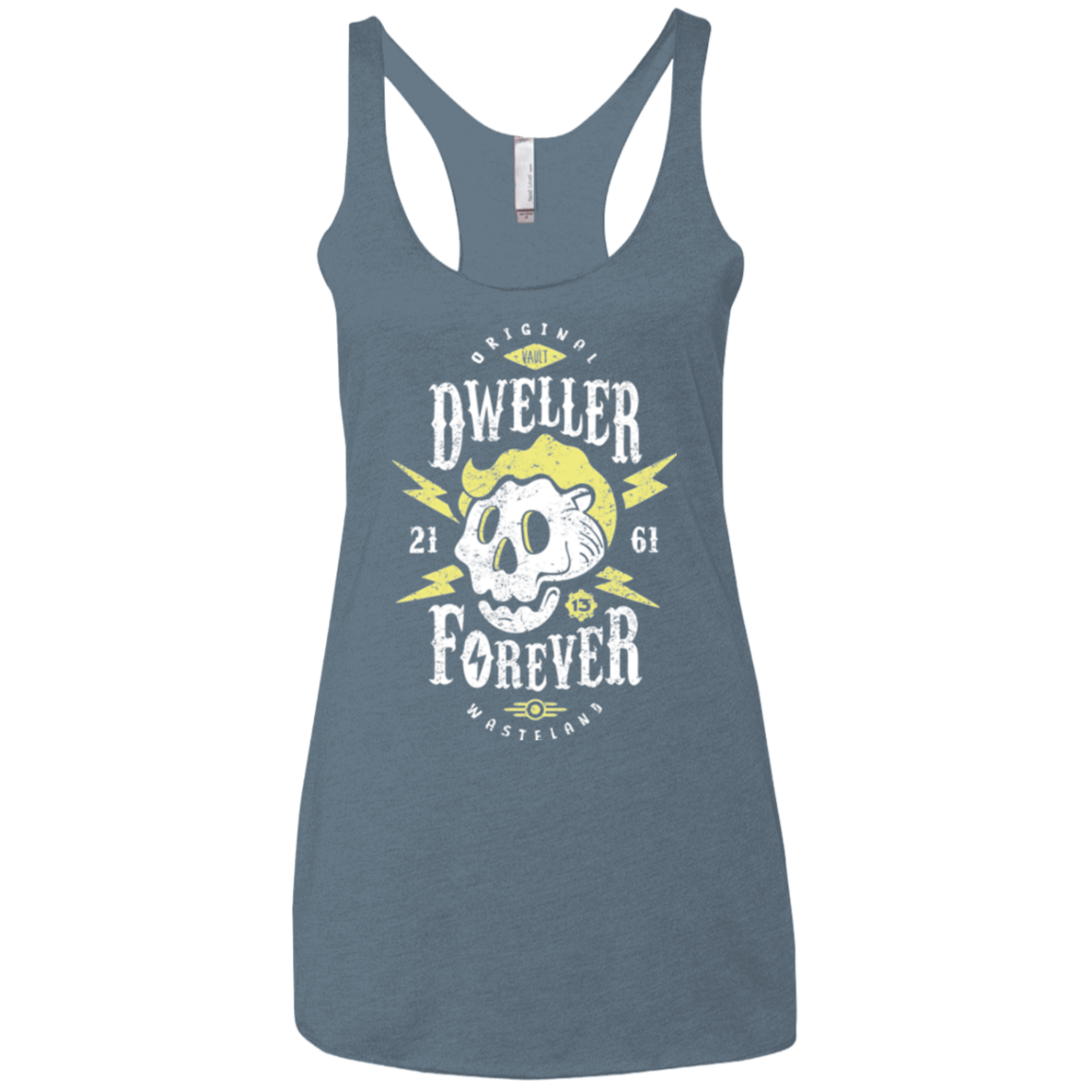 T-Shirts Indigo / X-Small Dweller Forever Women's Triblend Racerback Tank