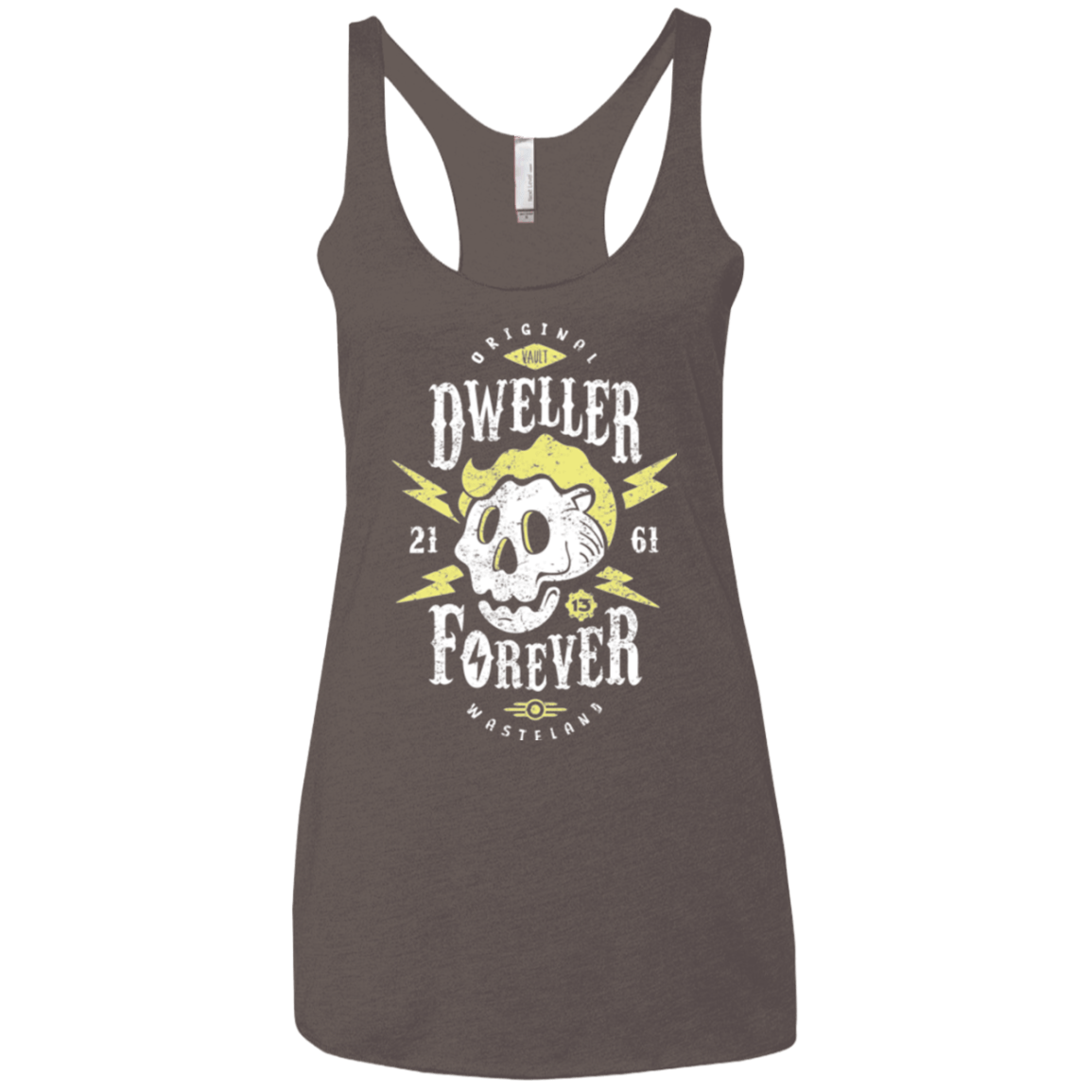 T-Shirts Macchiato / X-Small Dweller Forever Women's Triblend Racerback Tank