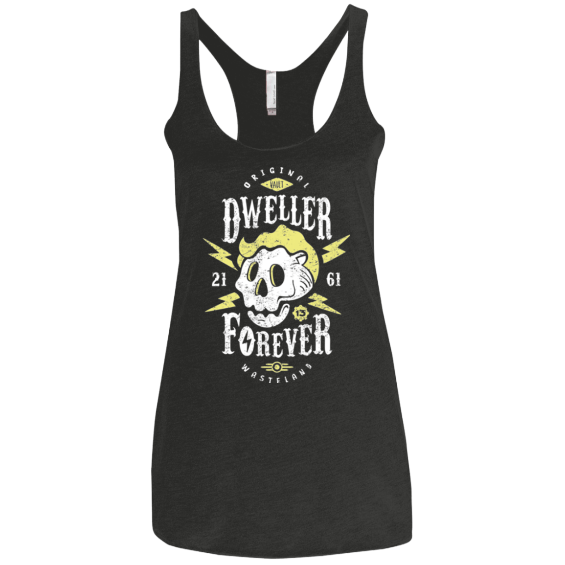 T-Shirts Vintage Black / X-Small Dweller Forever Women's Triblend Racerback Tank