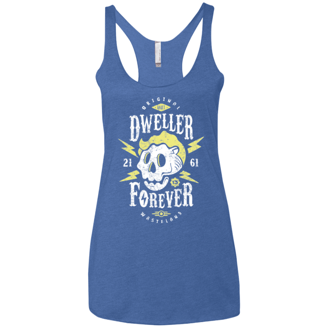 T-Shirts Vintage Royal / X-Small Dweller Forever Women's Triblend Racerback Tank