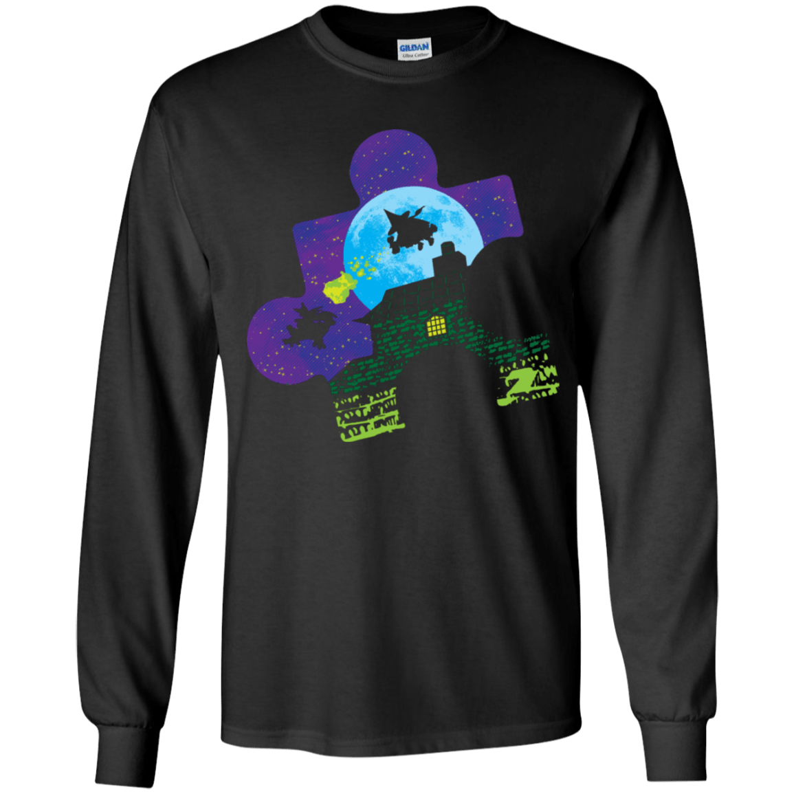 T-Shirts Black / YS Dynamic Duo Youth Long Sleeve T-Shirt