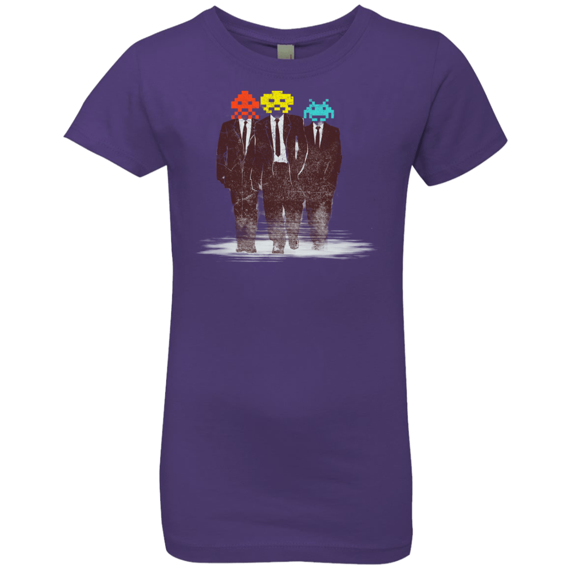 T-Shirts Purple Rush / YXS Earth Invaders Girls Premium T-Shirt