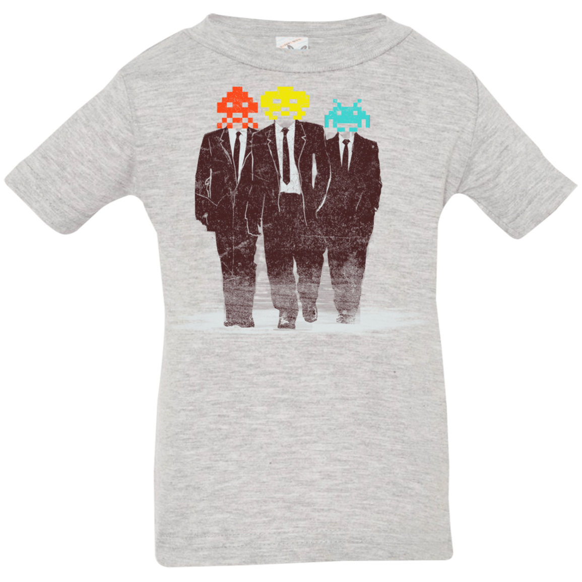 T-Shirts Heather Grey / 6 Months Earth Invaders Infant Premium T-Shirt