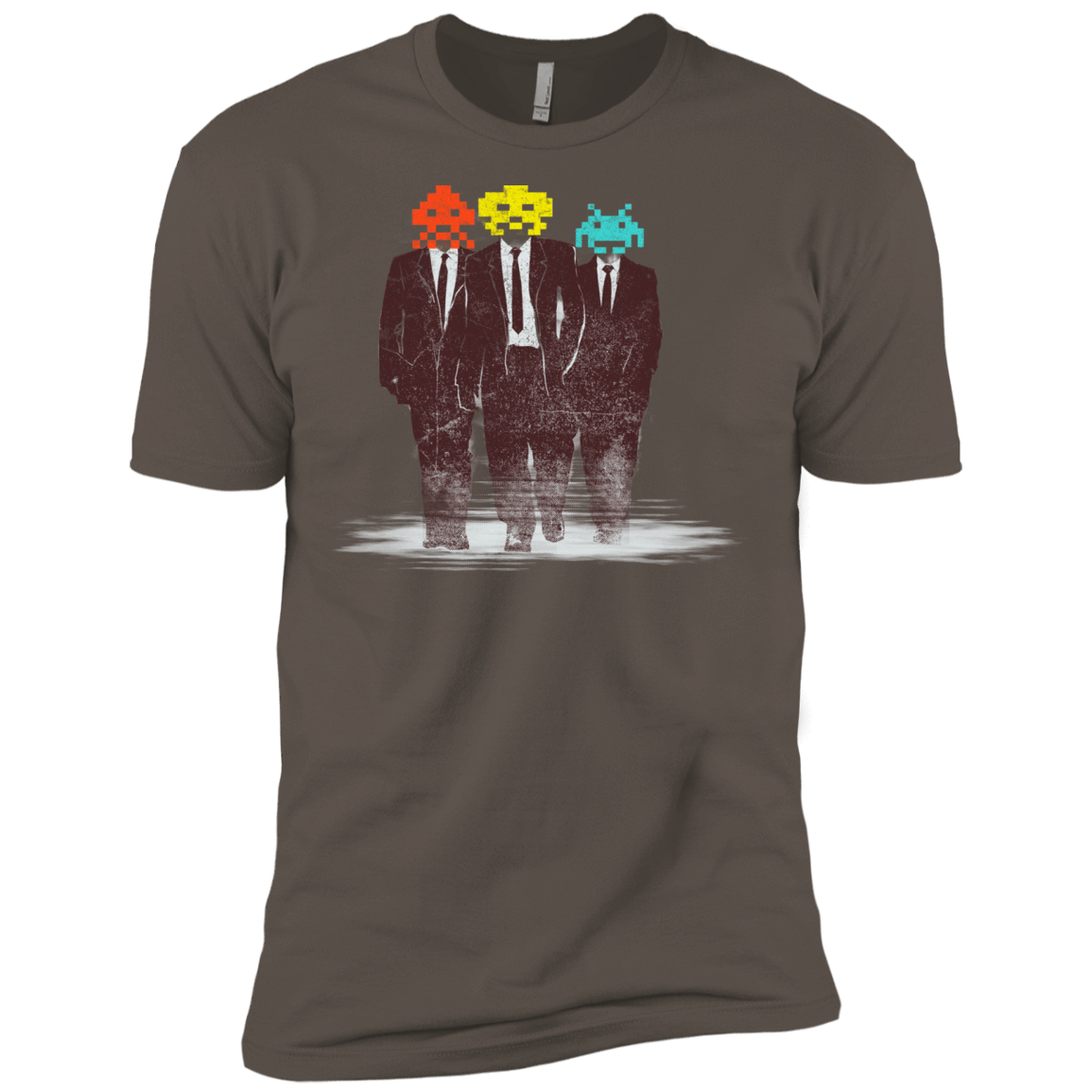 T-Shirts Warm Grey / X-Small Earth Invaders Men's Premium T-Shirt
