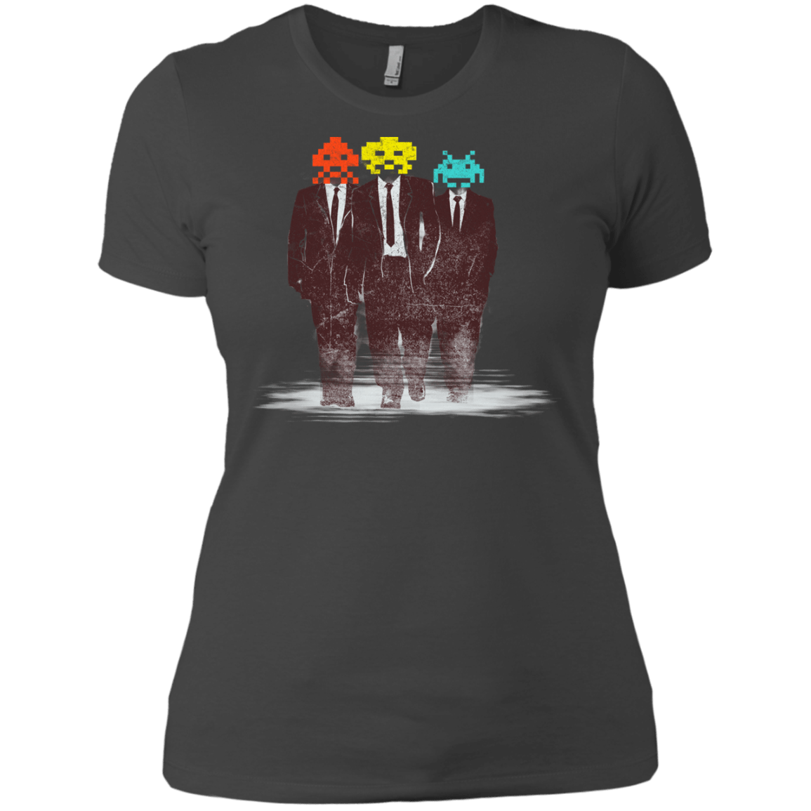 T-Shirts Heavy Metal / X-Small Earth Invaders Women's Premium T-Shirt