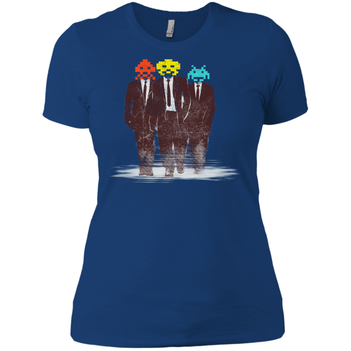 T-Shirts Royal / X-Small Earth Invaders Women's Premium T-Shirt