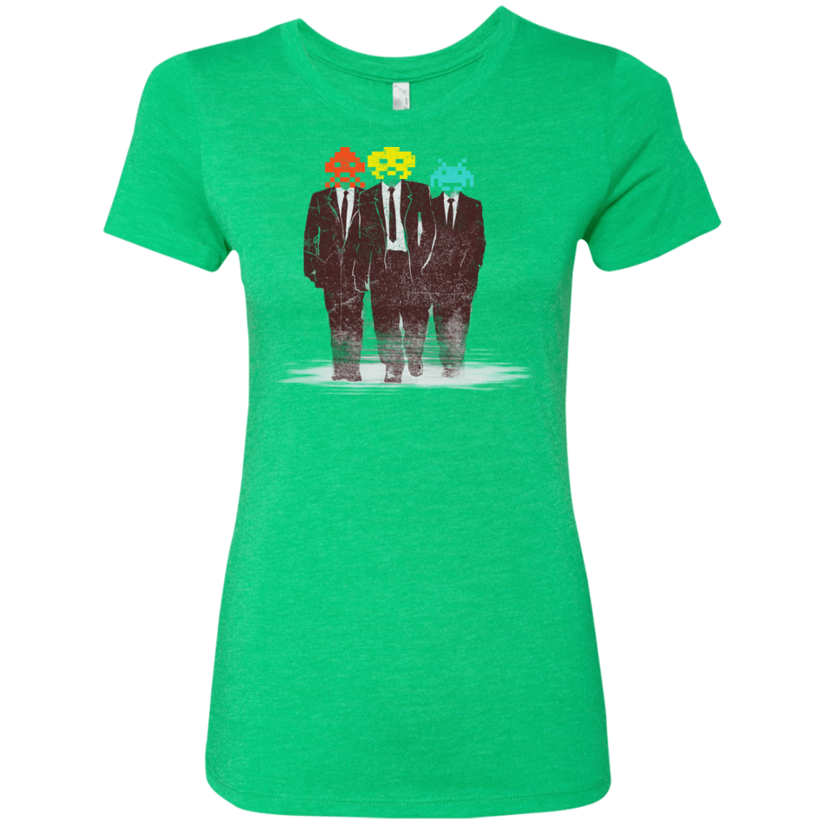 T-Shirts Envy / S Earth Invaders Women's Triblend T-Shirt