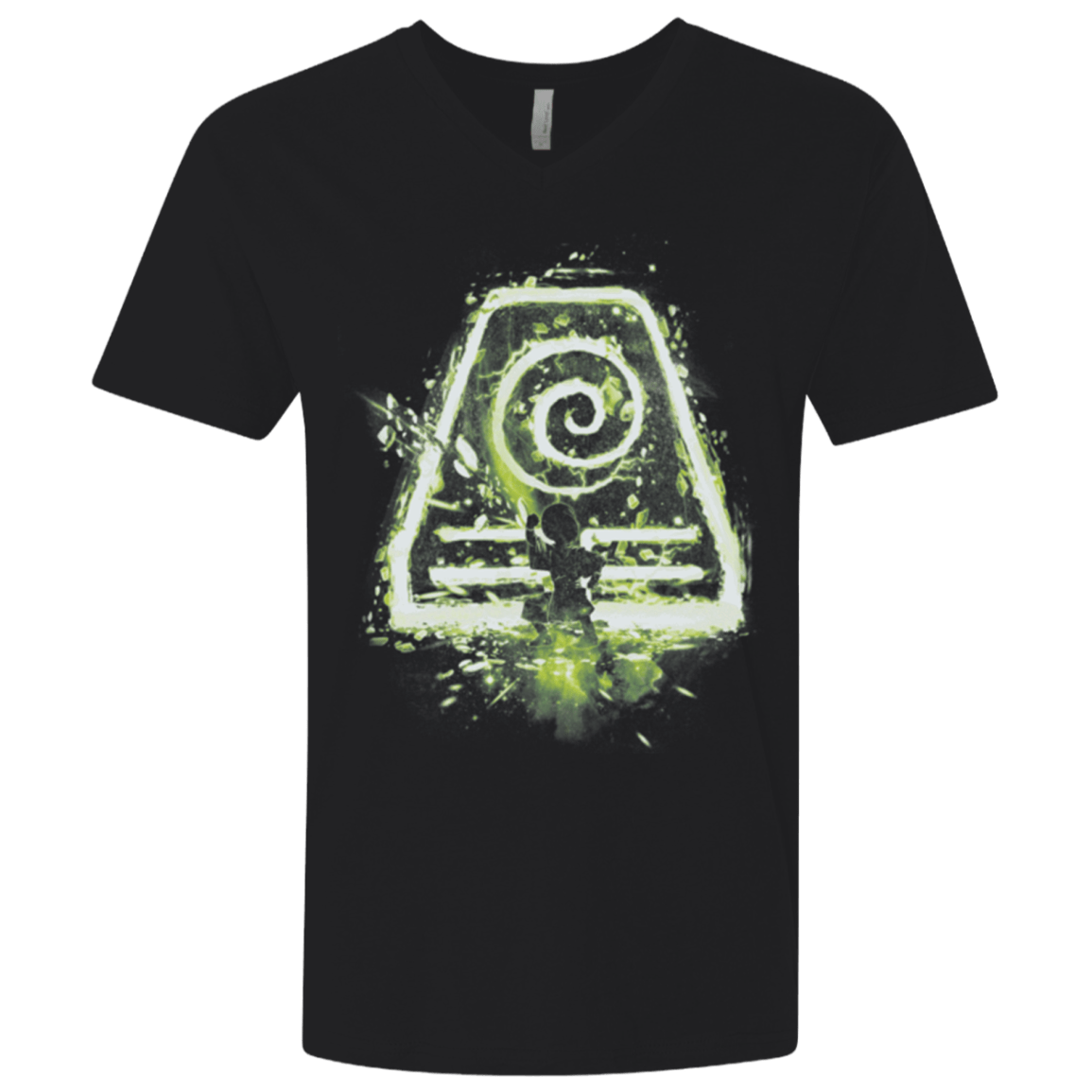 T-Shirts Black / X-Small Earth Tribe Men's Premium V-Neck