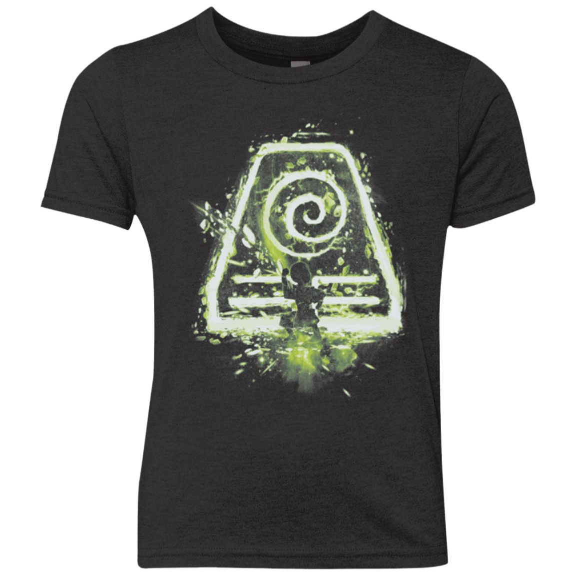 T-Shirts Vintage Black / YXS Earth Tribe Youth Triblend T-Shirt