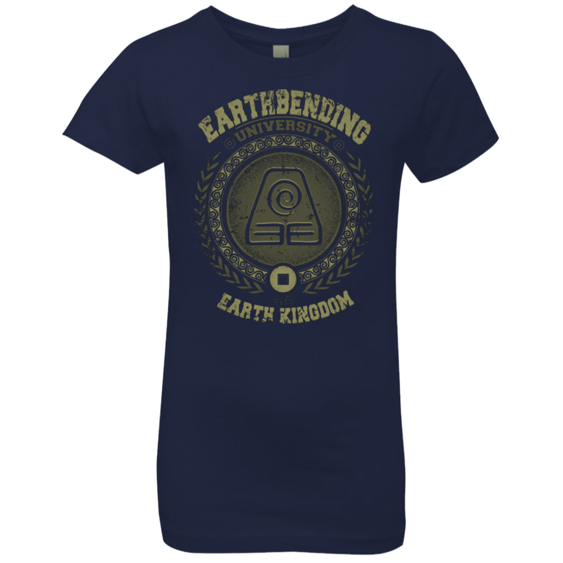 T-Shirts Midnight Navy / YXS Earthbending university Girls Premium T-Shirt