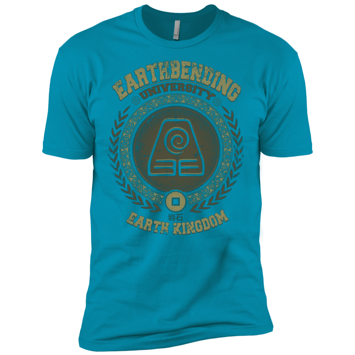 T-Shirts Turquoise / X-Small Earthbending university Men's Premium T-Shirt