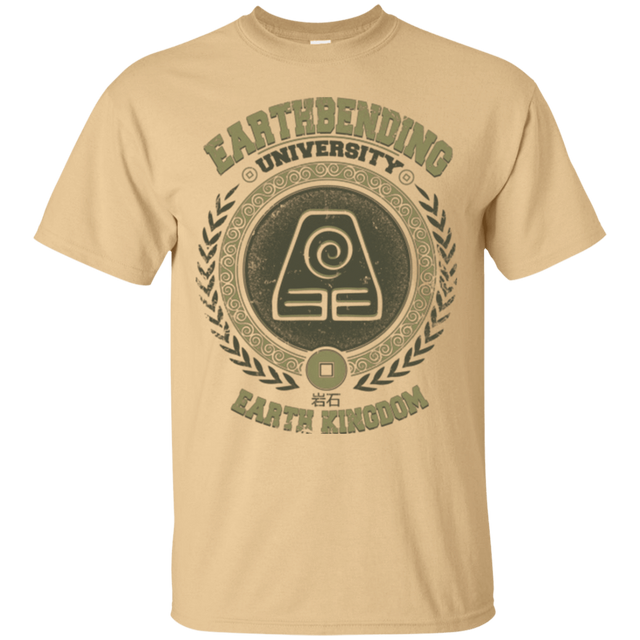 T-Shirts Vegas Gold / Small Earthbending university T-Shirt