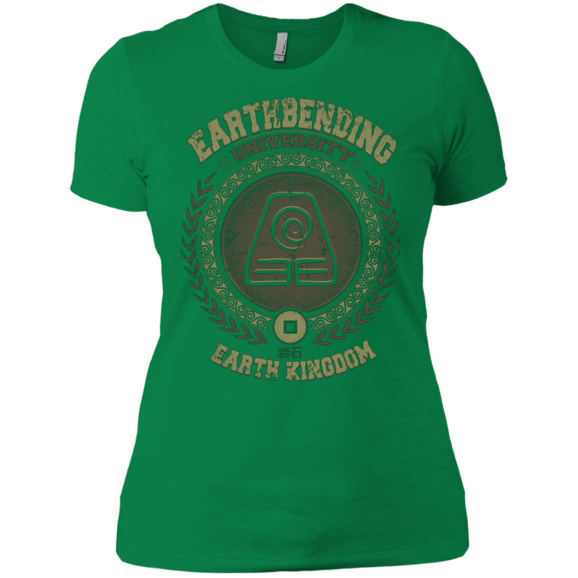 T-Shirts Kelly Green / X-Small Earthbending university Women's Premium T-Shirt