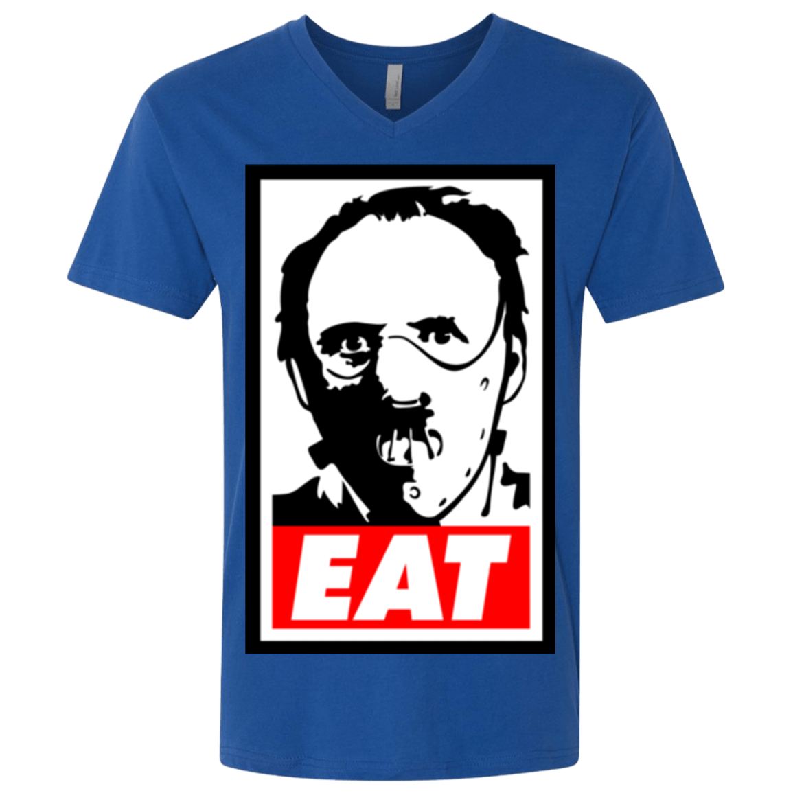 T-Shirts Royal / X-Small Eat Men's Premium V-Neck