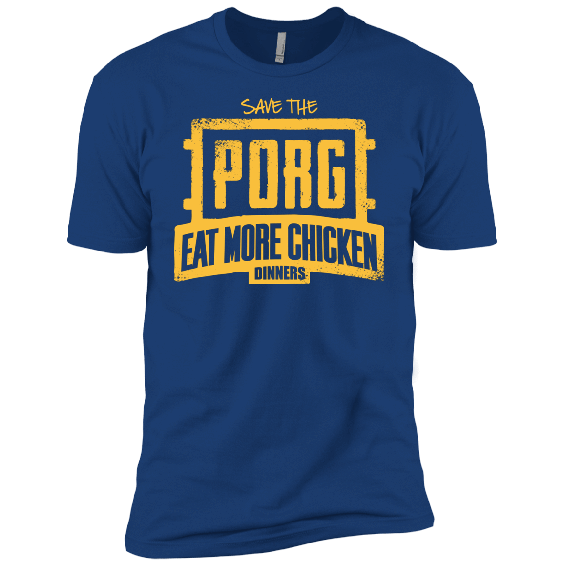 T-Shirts Royal / YXS Eat More Chicken Boys Premium T-Shirt