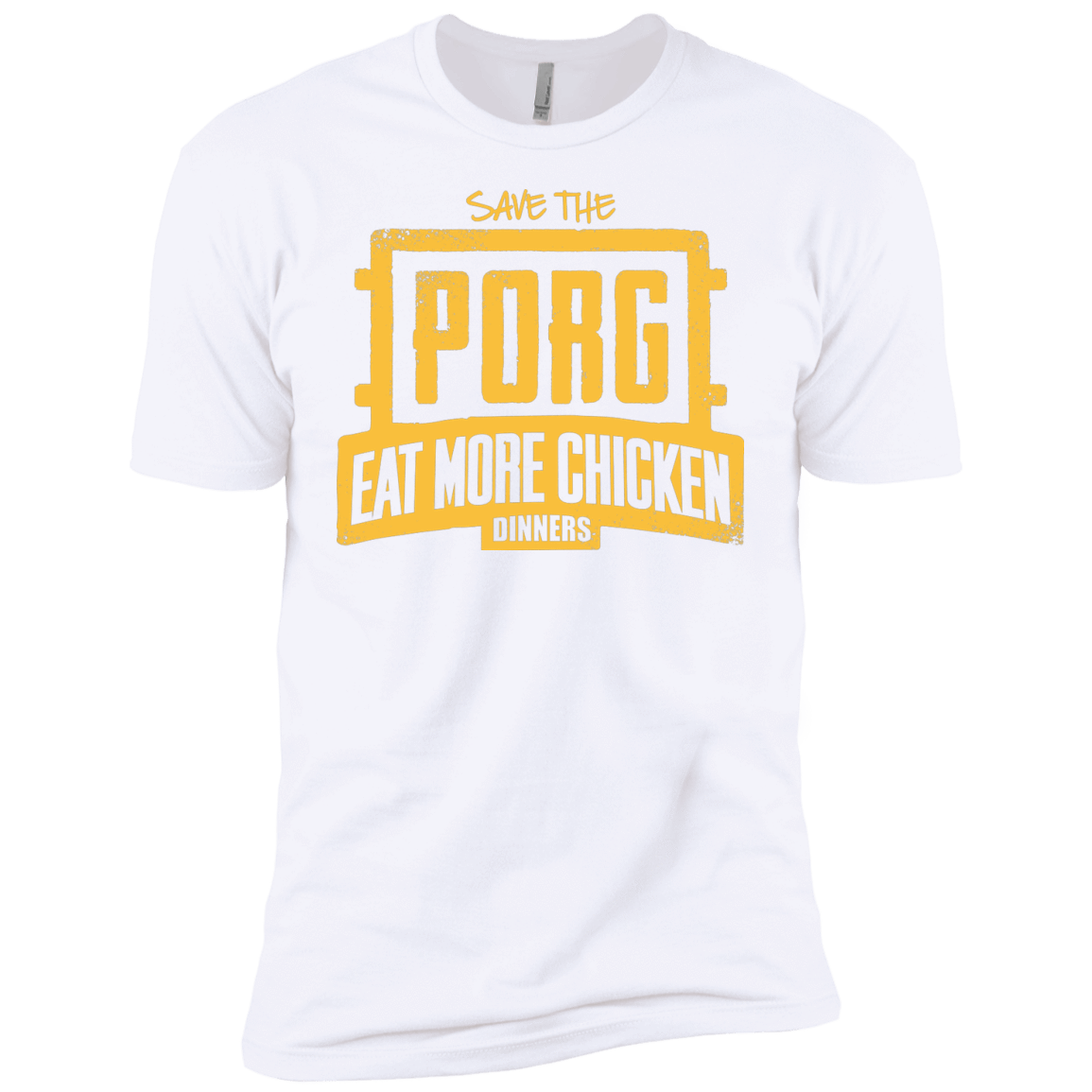 T-Shirts White / YXS Eat More Chicken Boys Premium T-Shirt