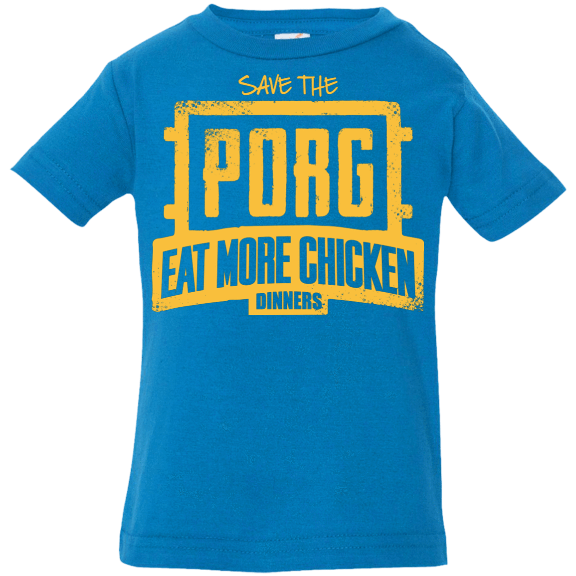 T-Shirts Cobalt / 6 Months Eat More Chicken Infant PremiumT-Shirt