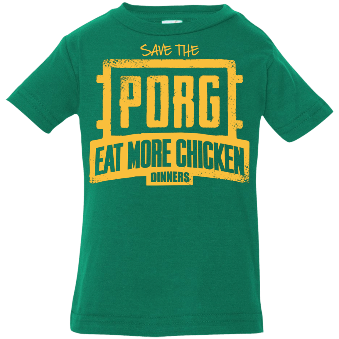 T-Shirts Kelly / 6 Months Eat More Chicken Infant PremiumT-Shirt