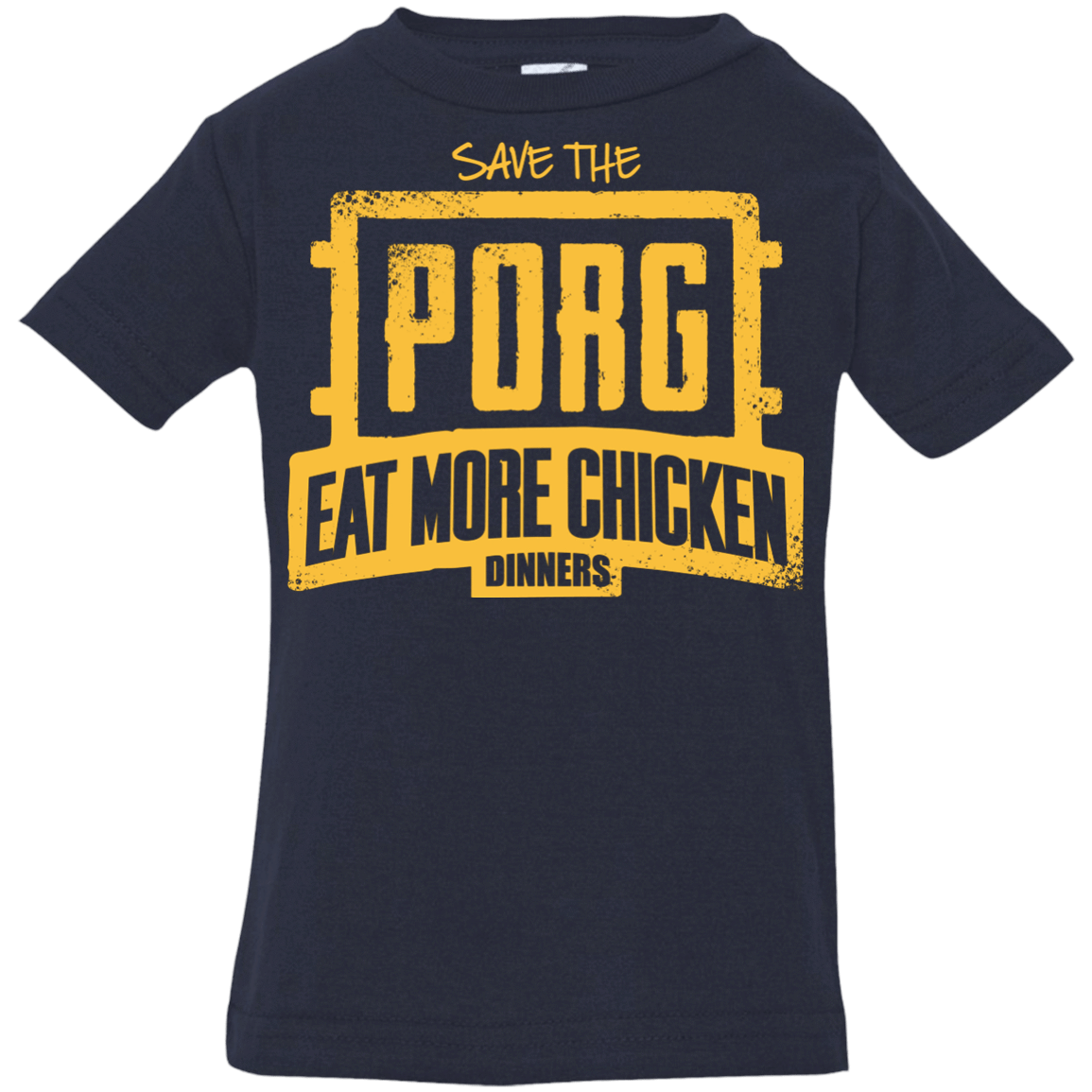 T-Shirts Navy / 6 Months Eat More Chicken Infant PremiumT-Shirt
