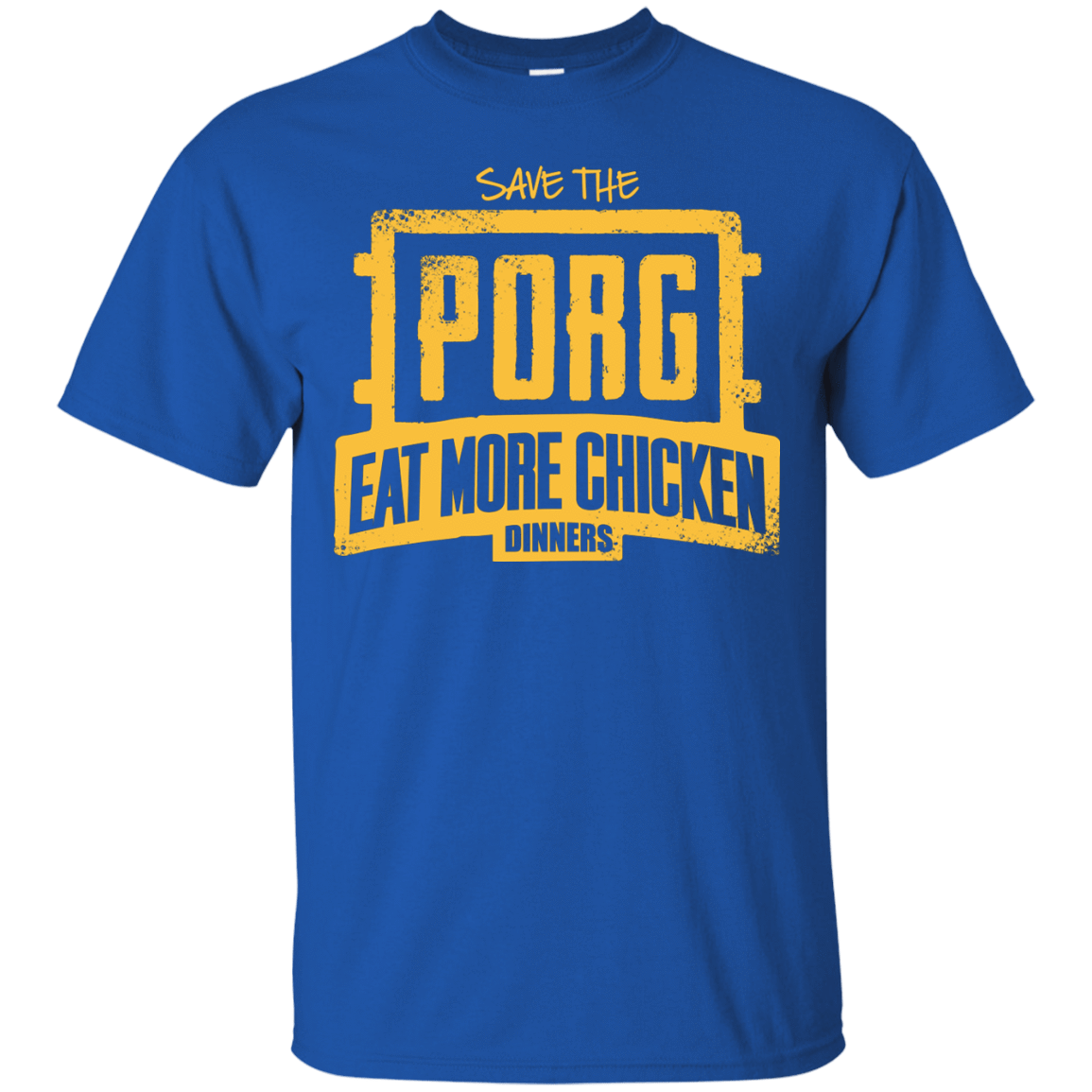 T-Shirts Royal / Small Eat More Chicken T-Shirt
