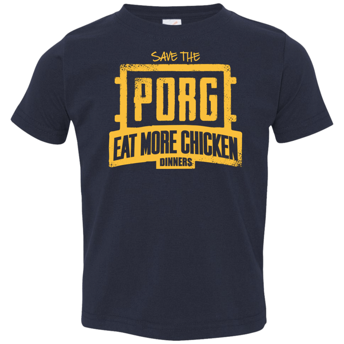 T-Shirts Navy / 2T Eat More Chicken Toddler Premium T-Shirt