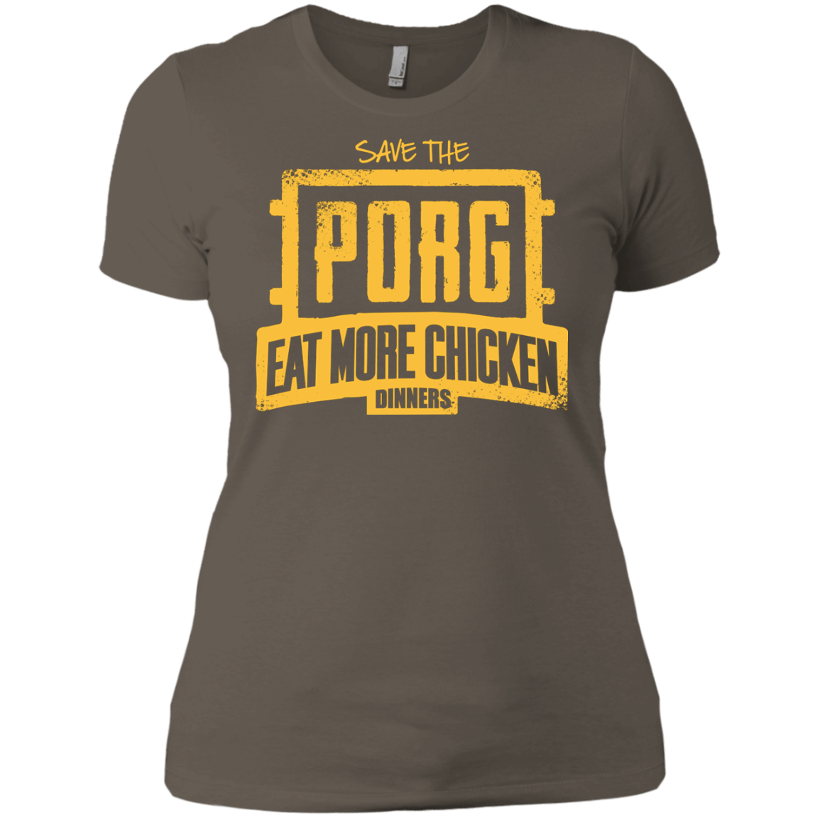 T-Shirts Warm Grey / X-Small Eat More Chicken Women's Premium T-Shirt