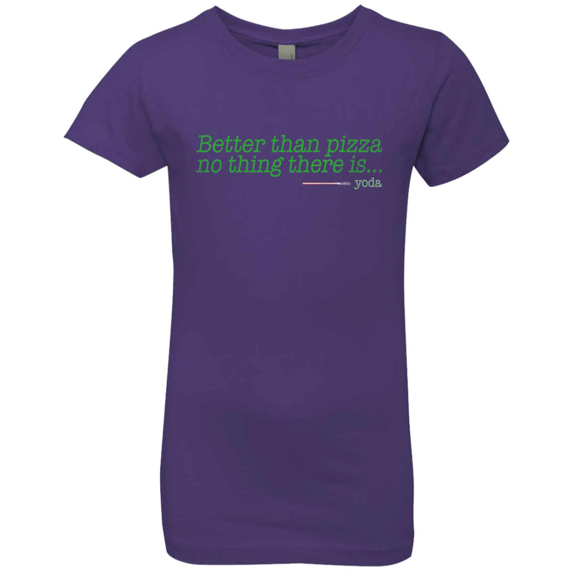 T-Shirts Purple Rush / YXS Eat pizza, You must Girls Premium T-Shirt