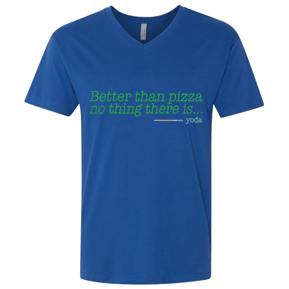 T-Shirts Royal / X-Small Eat pizza, You must Men's Premium V-Neck