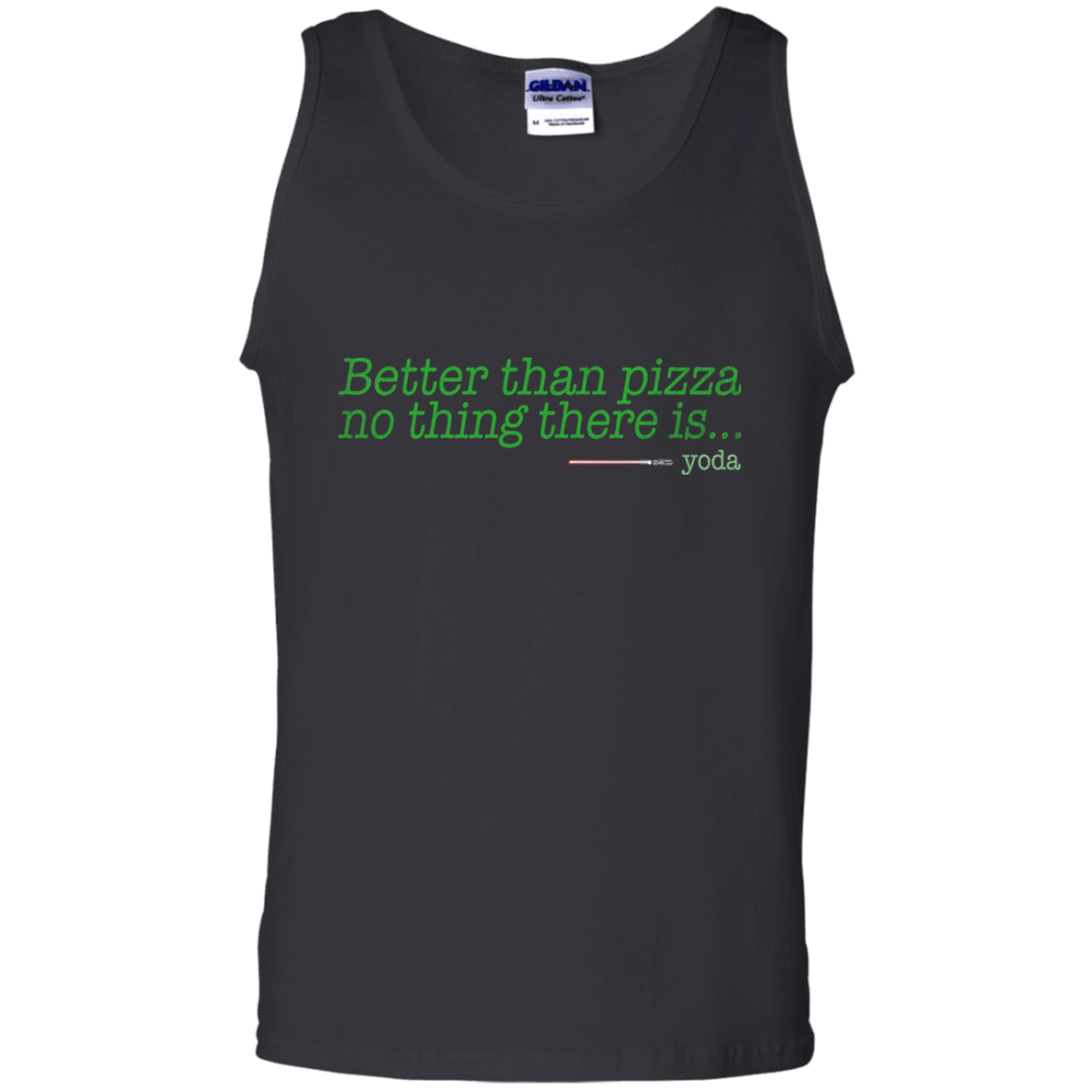T-Shirts Black / S Eat pizza, You must Men's Tank Top