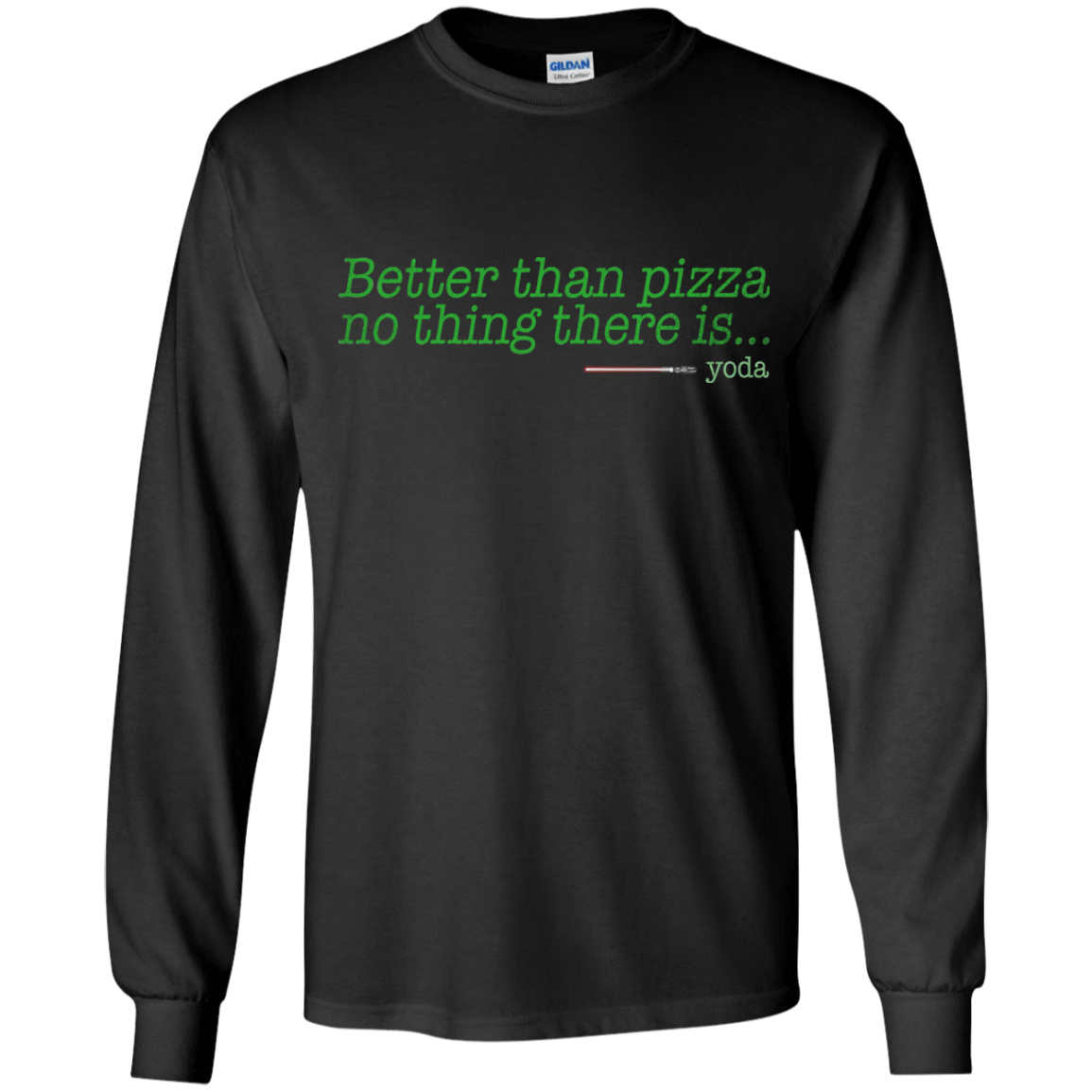 T-Shirts Black / YS Eat pizza, You must Youth Long Sleeve T-Shirt