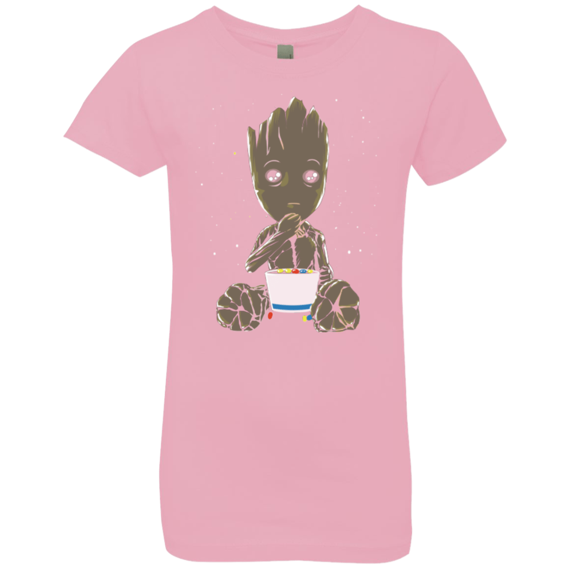 T-Shirts Light Pink / YXS Eating Candies Girls Premium T-Shirt
