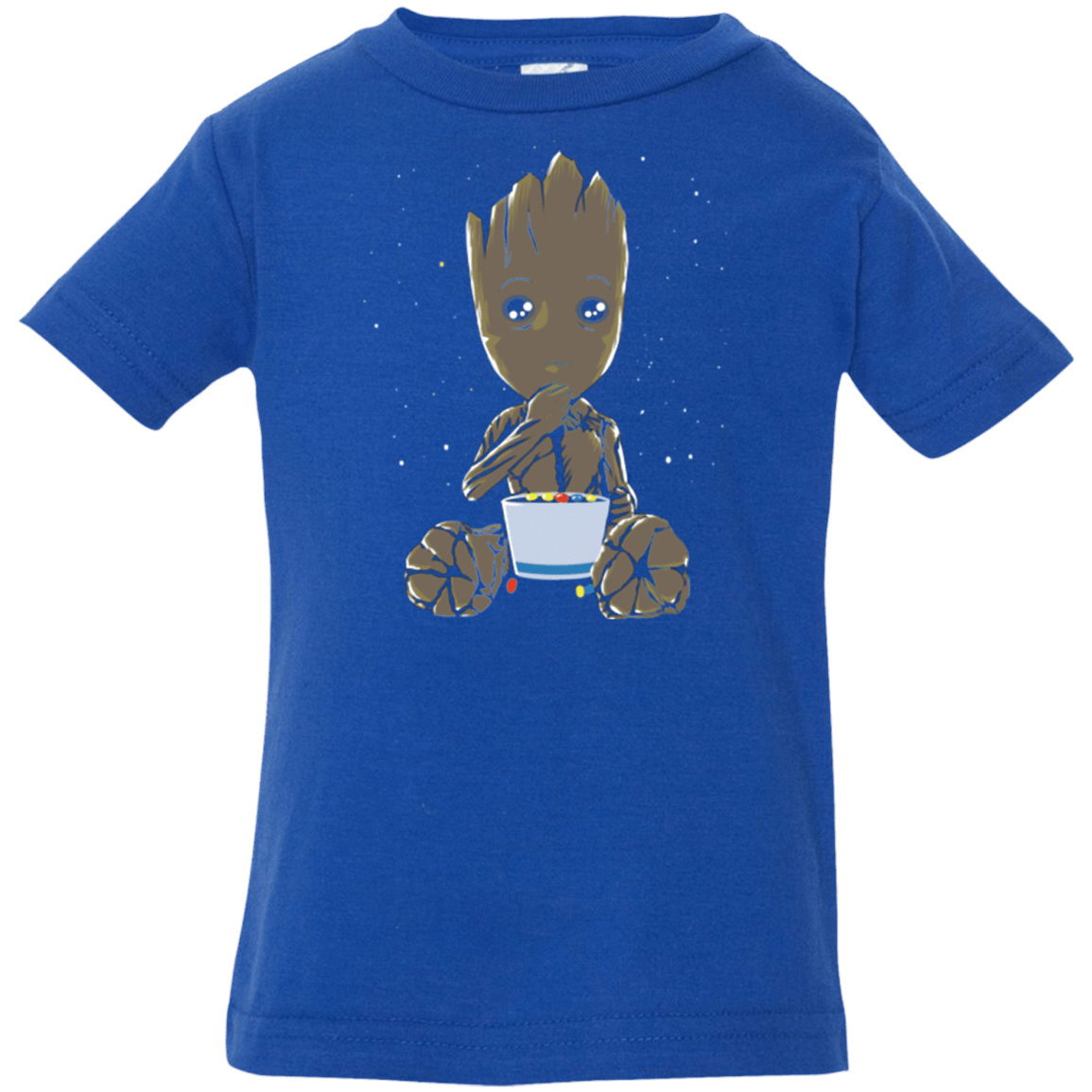 T-Shirts Royal / 6 Months Eating Candies Infant Premium T-Shirt