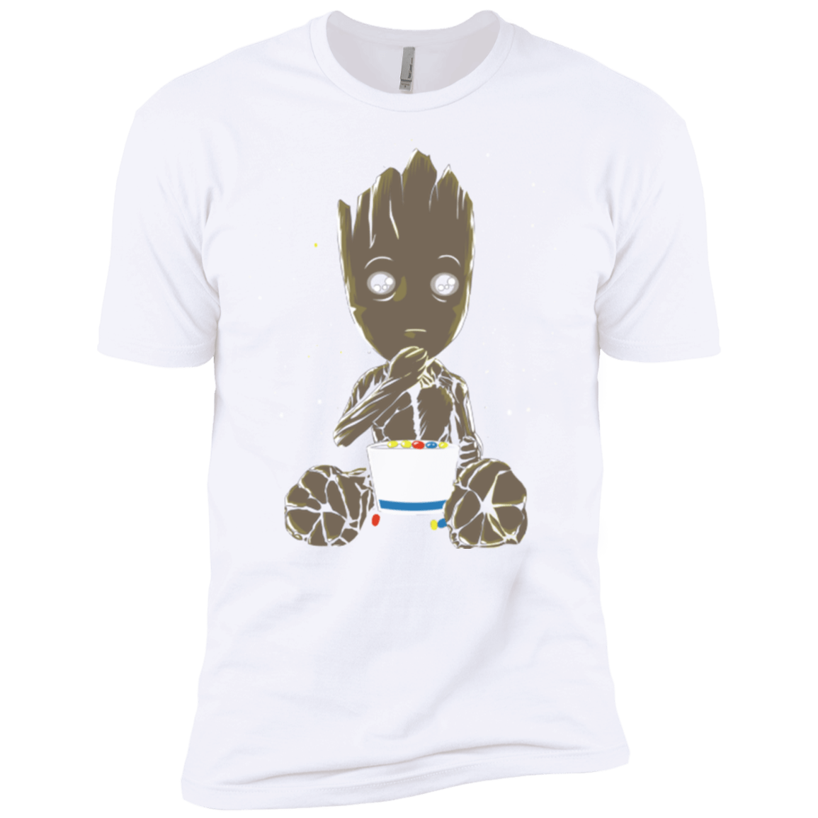 T-Shirts White / X-Small Eating Candies Men's Premium T-Shirt