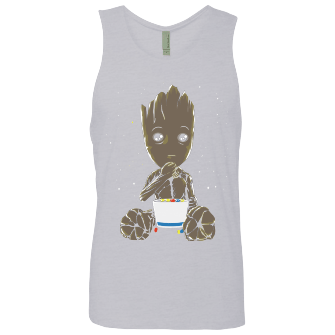 T-Shirts Heather Grey / Small Eating Candies Men's Premium Tank Top