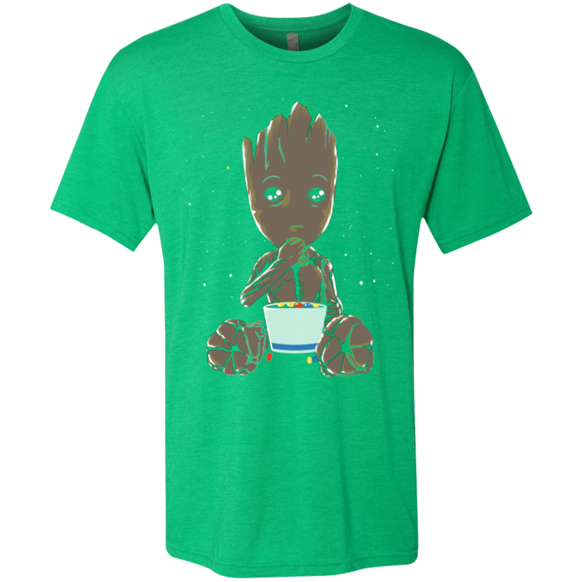 T-Shirts Envy / Small Eating Candies Men's Triblend T-Shirt