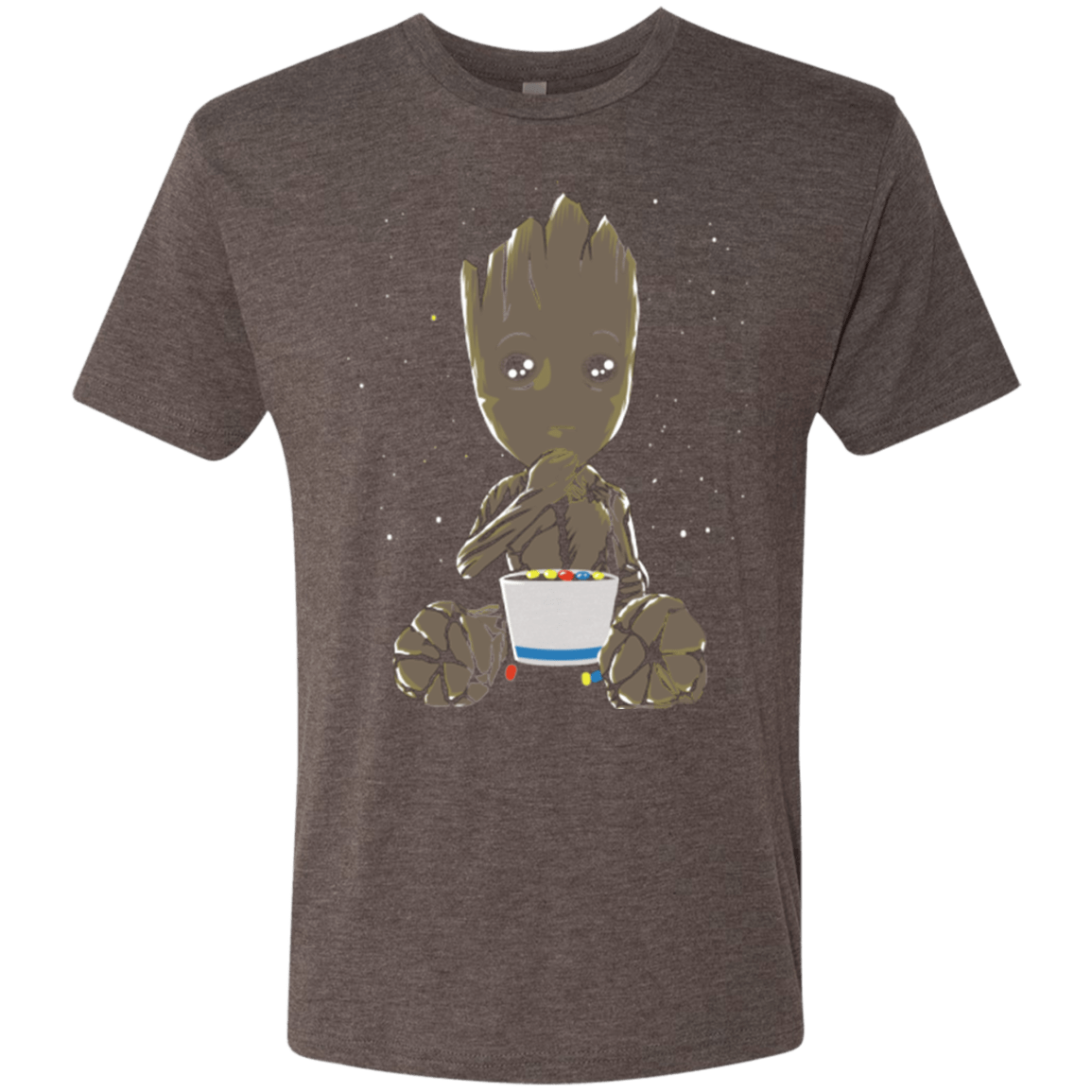 T-Shirts Macchiato / Small Eating Candies Men's Triblend T-Shirt
