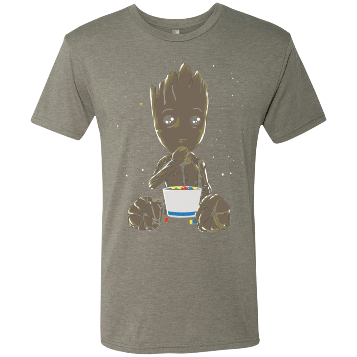 T-Shirts Venetian Grey / Small Eating Candies Men's Triblend T-Shirt