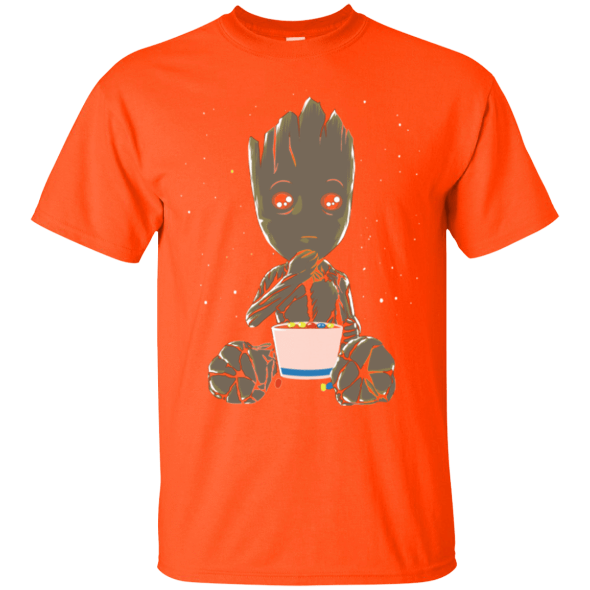 T-Shirts Orange / Small Eating Candies T-Shirt