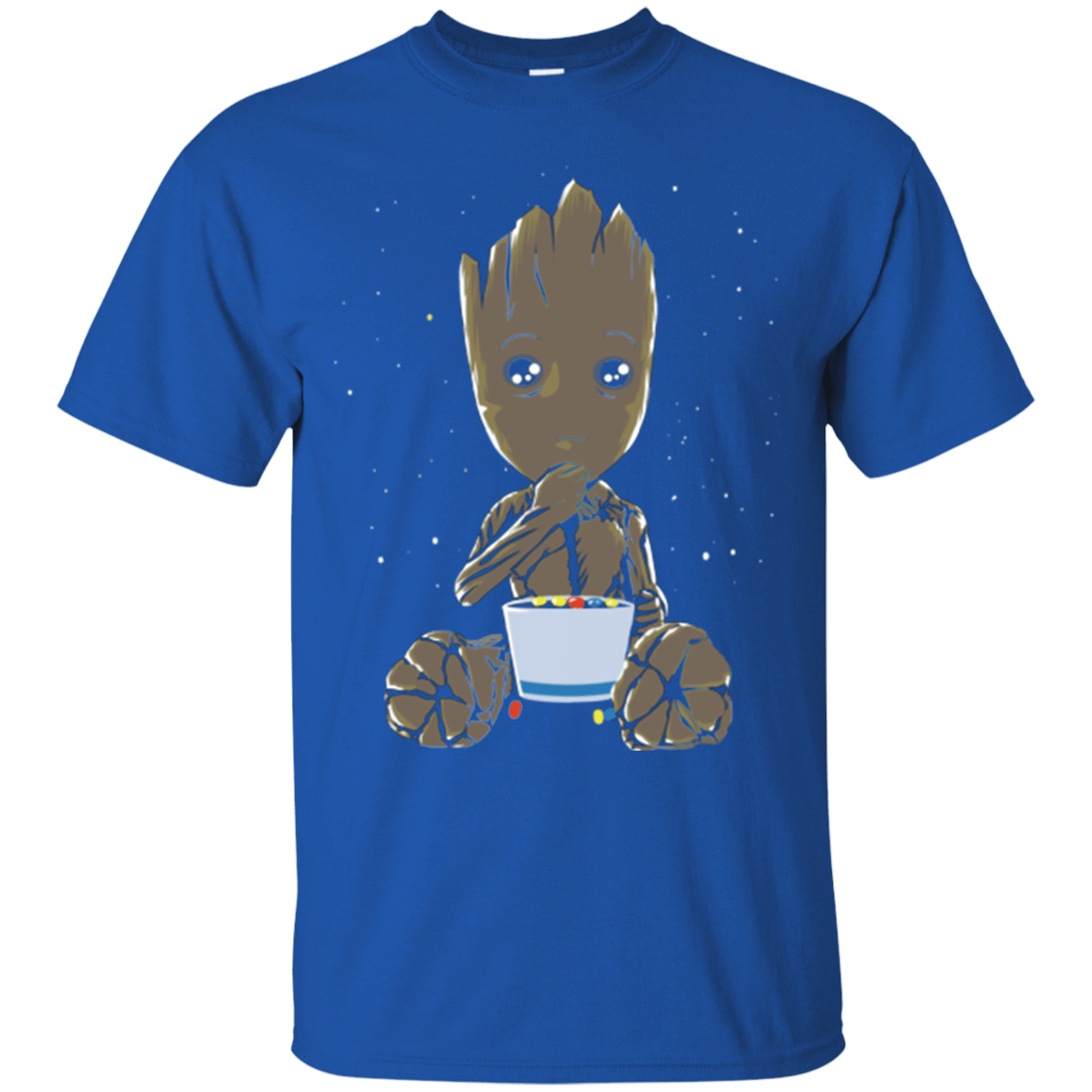 T-Shirts Royal / Small Eating Candies T-Shirt