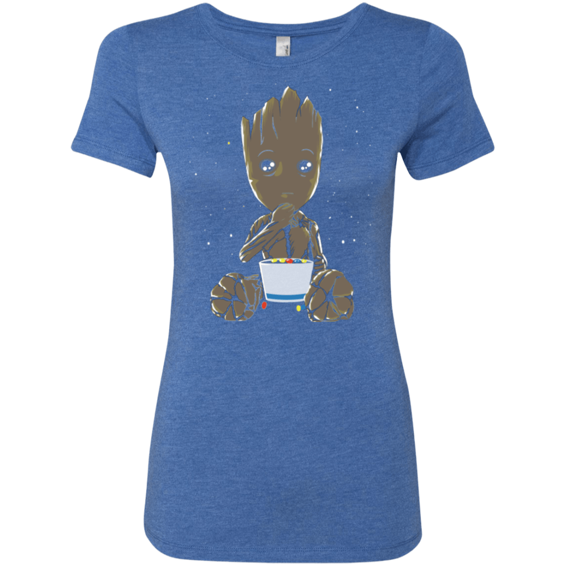 T-Shirts Vintage Royal / Small Eating Candies Women's Triblend T-Shirt