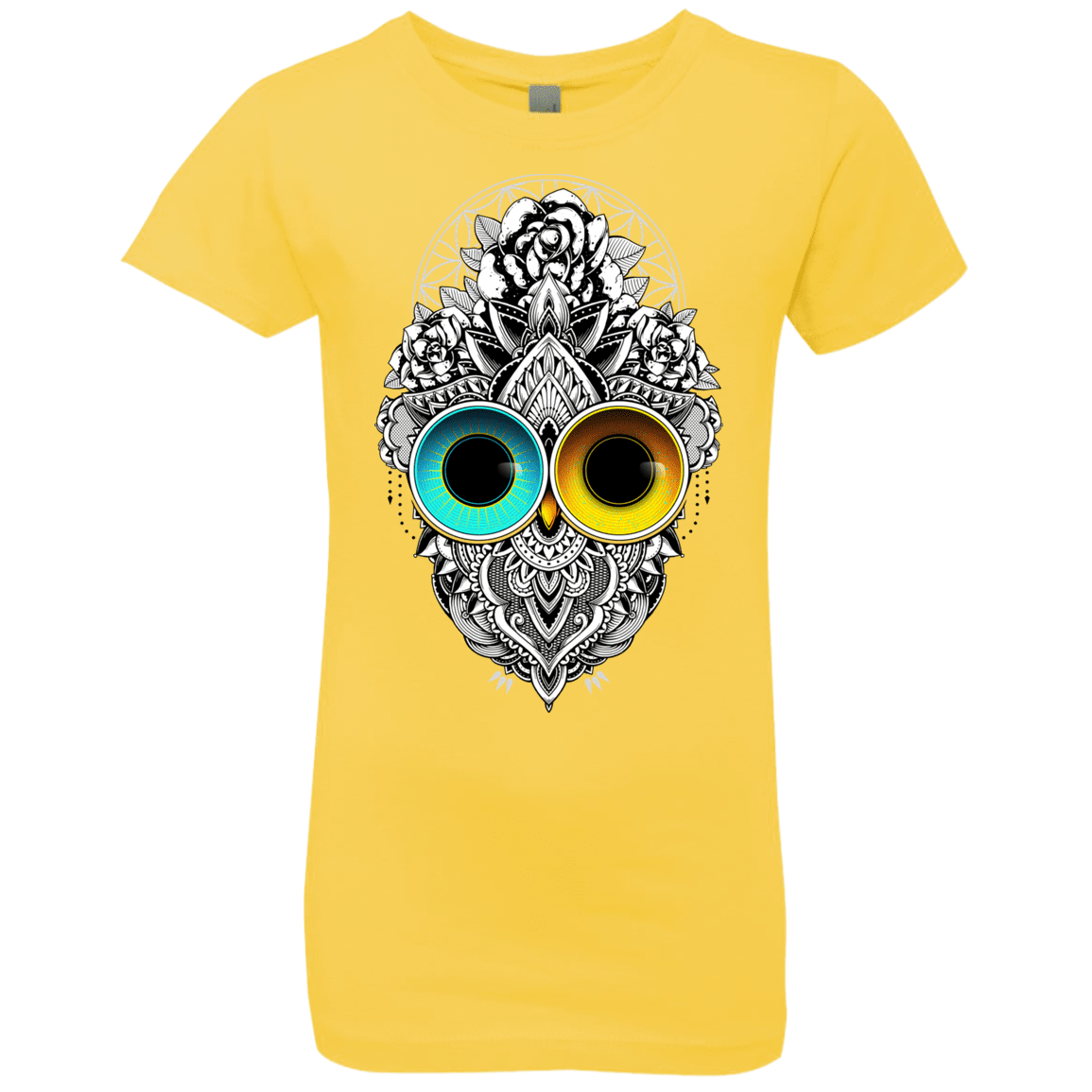 T-Shirts Vibrant Yellow / YXS Eclipse Girls Premium T-Shirt