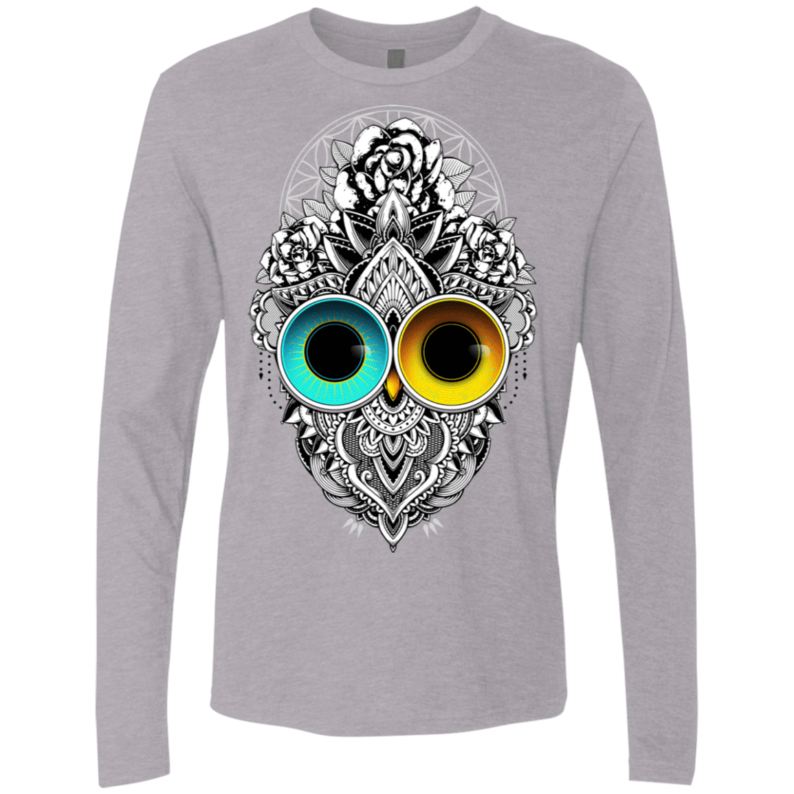 T-Shirts Heather Grey / S Eclipse Men's Premium Long Sleeve